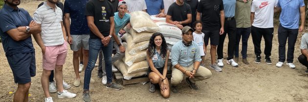 Donan profesionales alimento para el Santuario/Refugio Earth Mission en Veracruz