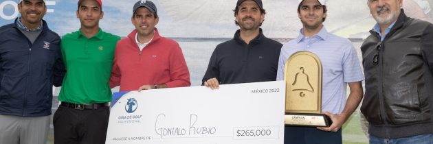 Gonzalo Rubio, campeón en El Campanario
