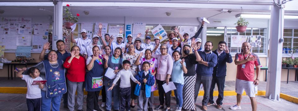 La Escuela Primaria Ricardo Flores Magón, fue la institución beneficiada por la Acción Social de la GPM