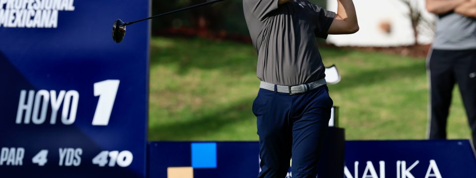 Alejandro Madariaga toma el liderato del Bajío Open en el Campestre de León