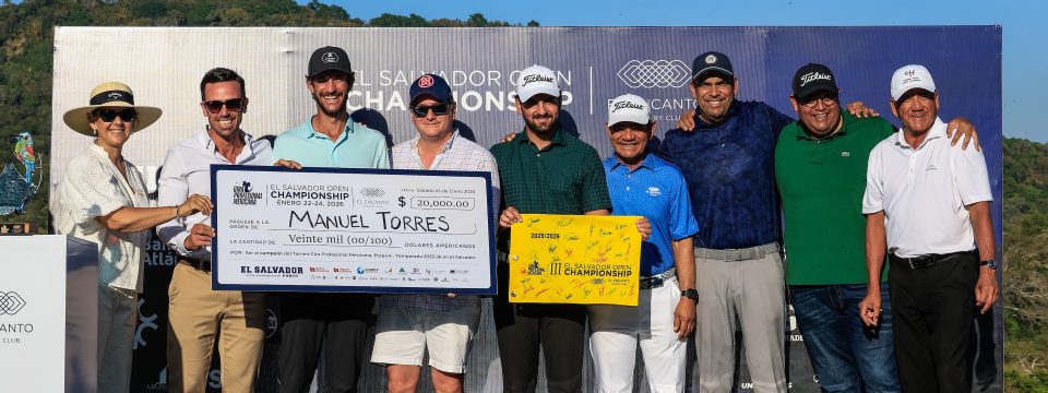 En desempate, Manuel Torres conquista el El Salvador Open Championship III