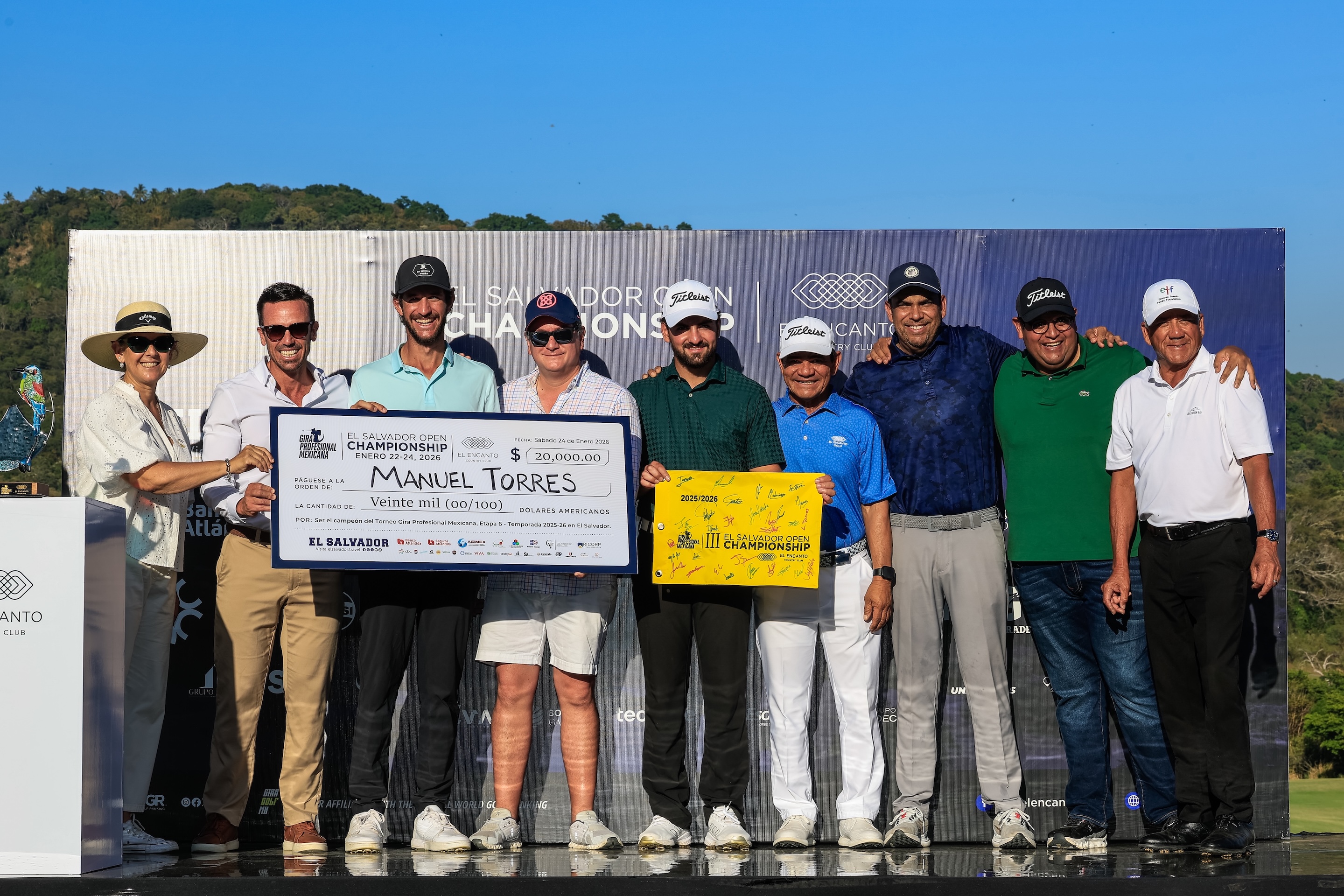 En desempate, Manuel Torres conquista el El Salvador Open Championship III