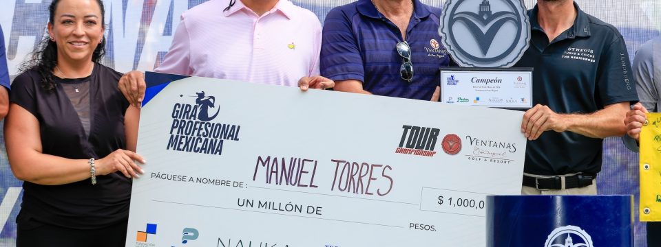 Manuel Torres conquista el Tour Championship y José de Jesús Rodríguez es nombrado Jugador del Año